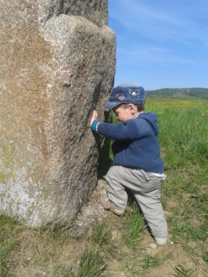 photo du menhir: la grand Borne